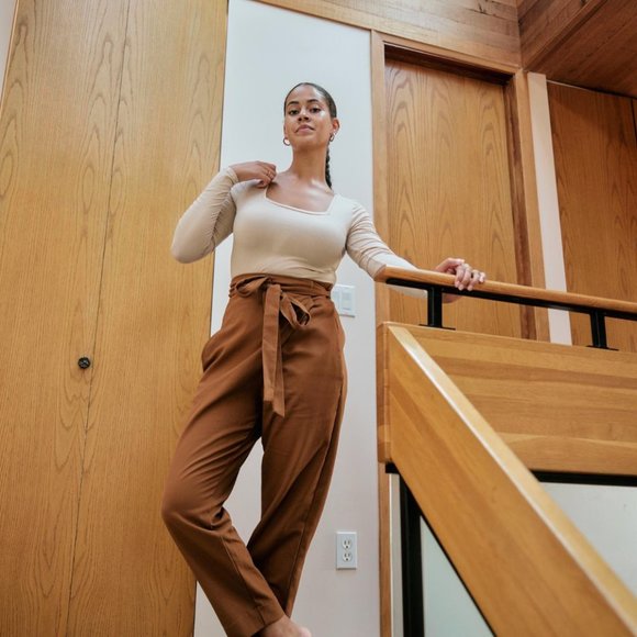 Free Label Reese Wrap Pants Size Small - Picture 2 of 8